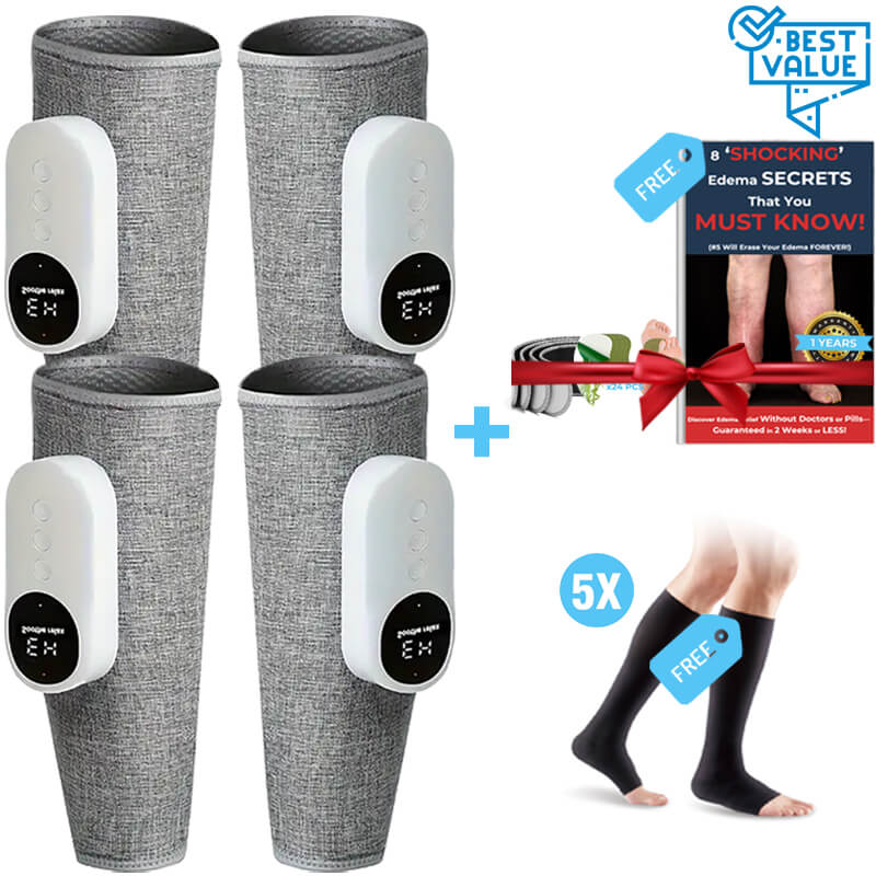 2 Pairs of LegsSoothe™ + 5 FREE Compression Socks + Free Bonuses